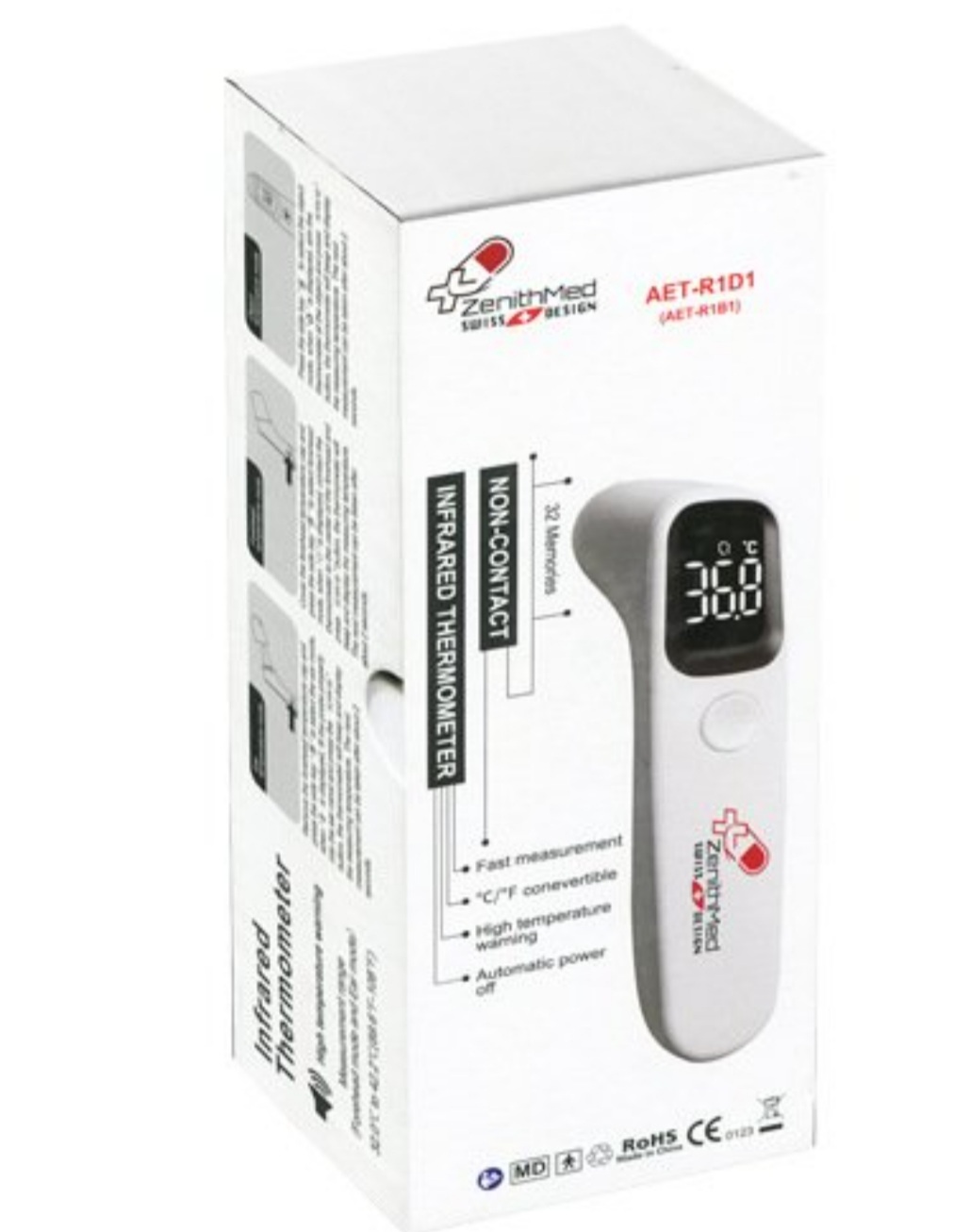 ترمومتر لیزری زنیتمد AET-R1D1