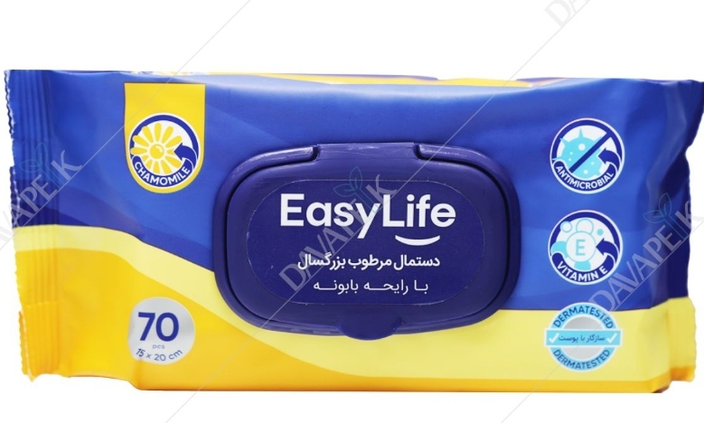 دستمال مرطوب ایزی لایف